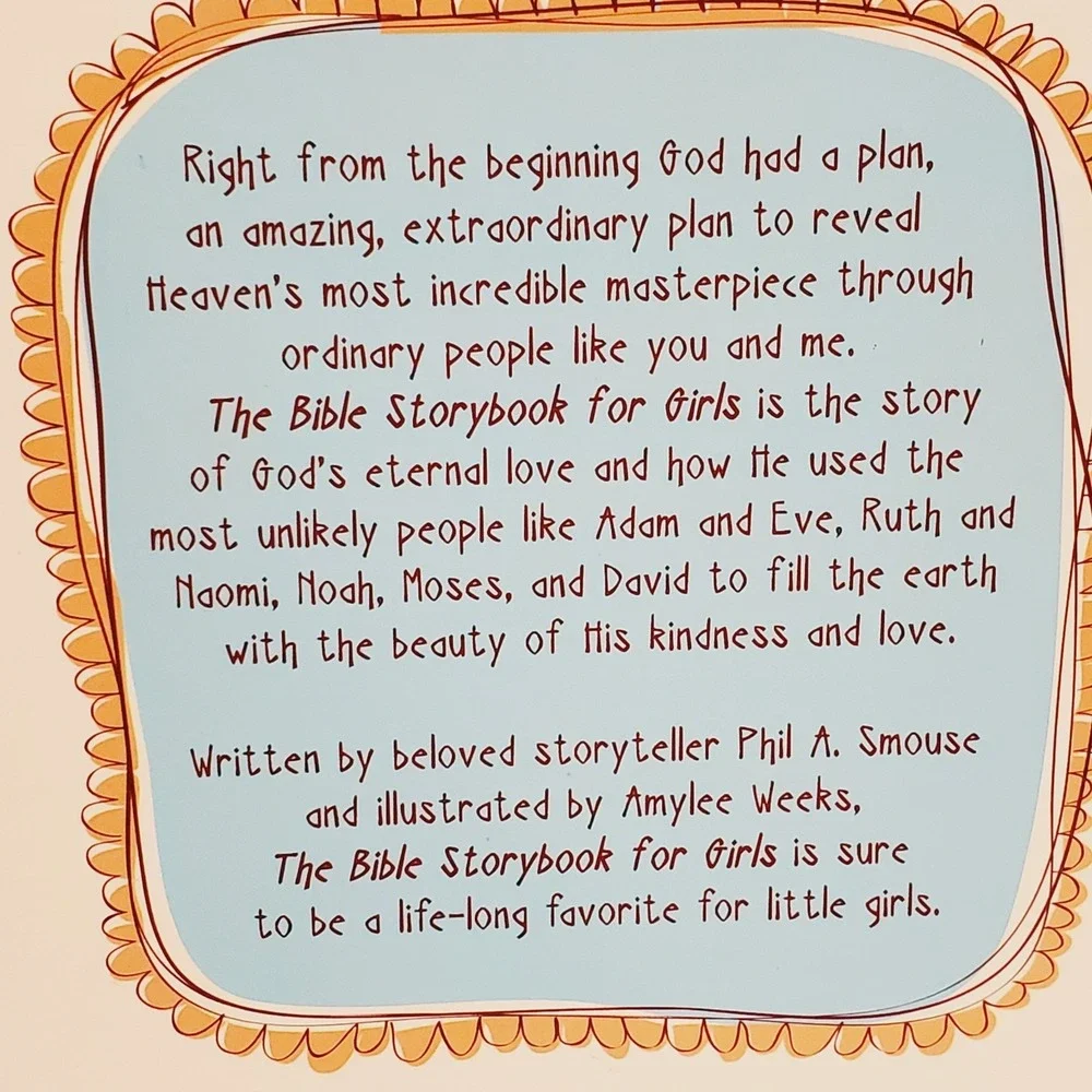The Bible Storybook‎ for Girls, Christian Art Kids, Phil Smouse
